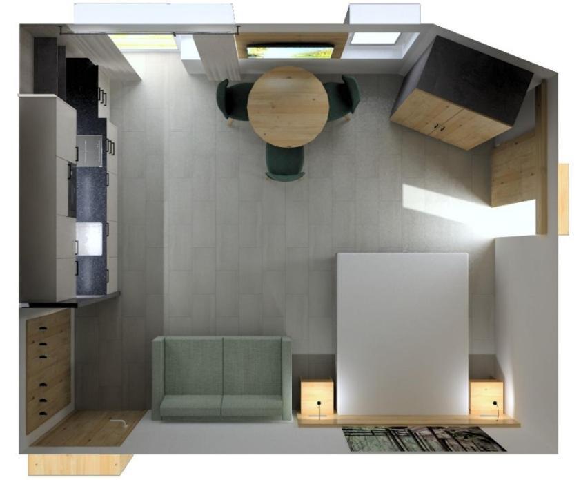 Ferienhaus Mott Lermoos Habitación foto